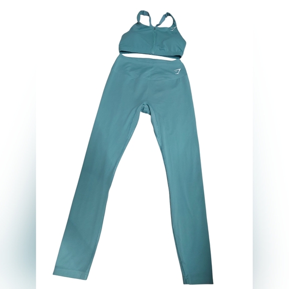 Gymshark Aqua Sportswear Ensemble - Picture 1 of 6